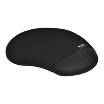 PORT CONNECT | Ergonomic Mouse Pad | 200 x 230 x 20 mm | Black | 900717