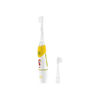 ETA Toothbrush | Sonetic ETA071090050 | Battery operated | For kids | Number of brush heads included 2 | Number of teeth brushing modes 1 | Yellow/White
