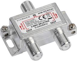 Vivanco cable splitter SAT | VVSATSPLIT1IN2OUT