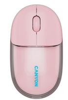 CANYON mouse OnClick 24 BT/ Wireless Transparent/Pink | CNS-CMSW24P
