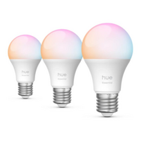 Philips Hue E WCA 806 A60 3P EU | E27 | 8 W | 16 million colours, White and colour light | Bluetooth and Zigbee | 8721103055255