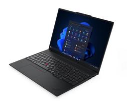 Lenovo ThinkPad E16 G3 Intel | Black | 16 " | IPS | WUXGA | 1920 x 1200 pixels | Anti-glare | Intel Core Ultra 5 | 228V | 32GB | Soldered LPDDR5X | Solid-state drive capacity 512GB | Intel Arc Graphics 130V | Windows 11 Pro | 802.11ax | Bluetooth version 5.3 | Keyboard language Nordic | Keyboard backlit | Warranty 36 month(s) | Battery warranty 12 month(s) | 22AY0078MX