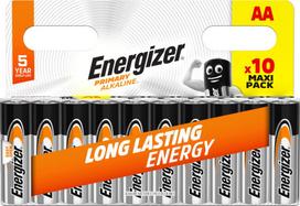 Energizer battery Primary Alkaline AA/LR6 DHP10 | 7638900461770
