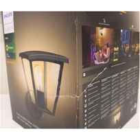 IŠPARDAVIMAS. Philips Hue Inara Outdoor wall light | E27 | 7 W | Warm white | PAŽEISTA PAKUOTĖ | 8719514388512SO