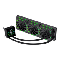 Gamemax CPU Liquid Cooler | HAILSTORM 360 LCD BK | Black