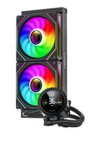 Gamemax CPU Liquid Cooler | ICEBURG 240 DIGITAL BK | Black