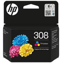 HP 308 Tri-Color Original Ink Cartridge | 7FP20UE#30B