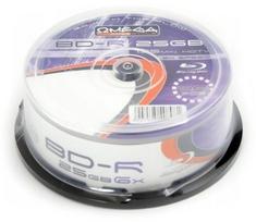 Omega Freestyle BD-R 25GB 6x Printable 25pcs cake | 40898