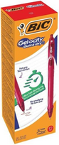 Bic Gelinis rašiklis Gel-Ocity Quick Dry, raudonas, pakuotėje 12 vnt. 494671 | 949874