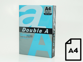 Spalvotas popierius Double A, 80g, A4, 500 lapų, Deep Blue | DA-DeepBlue