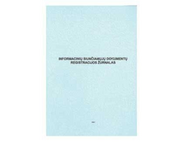 Informacinių siunčiamųjų dokumentų registravomo žurnalas, A4 (48)  0720-007 | 314.2