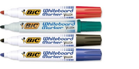Bic Žymeklis baltai lentai Velleda 1701 1-5 mm, 4 spalvų rinkinys 8757151 | 904941