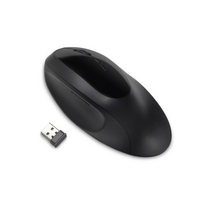 Kensington Pro Fit Ergo Belaidė pelė, RF Wireless + Bluetooth, 1600 DPI, Juoda | K75404EU