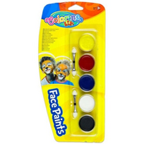 Dažai veidui dažyti Colorino Kids 5 spalvų | 15950PTR