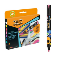 BIC Žymeklis Intensity Paint Marker 8 spalvų rinkinys | 527430