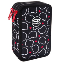 Forminis trijų skyrių penalas su priedais CoolPack Jumper 3 BEAR | F067709