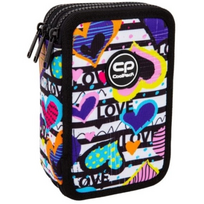 Forminis trijų skyrių penalas su priedais CoolPack Jumper 3 DIARY | F067936