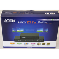 IŠPARDAVIMAS. Aten VS184A 4-Port 4K HDMI  Splitter | IŠPARDAVIMAS. Aten | 4-Port 4K HDMI Splitter | VS184A | Warranty 24 month(s) | IŠPAKUOTA, WITHOUT POWER WIRE | VS184A-AT-GSO