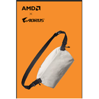 Gigabyte | AORUS AMD | Sling Bag | Grey | 20MB1-GU07304-1E