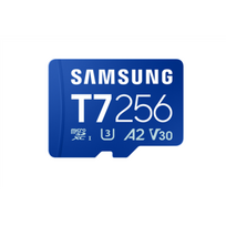 Samsung MicroSD card | T7 | 256GB | microSDXC | Flash memory class U3, V30, A2 | MB-MB256T/WW
