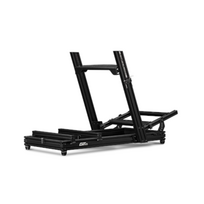 Next Level Racing GTElite Lite | Aluminium Simulator Cockpit, Wheel Plate Edition | Black | NLR-E028