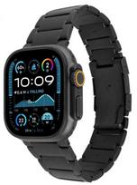 Fixed | Titanium Strap for Apple Watch 44/45/46/49mm | Black | Titanium | FIXTST-434-BK