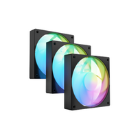 Fury Sai S12 ARGB PWM, 3-pack | Fan | Black | NGF-2412