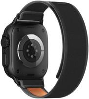 Tech-Protect watch strap Nylon Elite Apple Watch 44/45/46/49mm, black/orange | 5906302339945