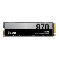 Lexar SSD | NM970 | 1000GB | SSD form factor M.2 2280 | Solid-state drive interface PCIe Gen 5X4 | Read speed 11000MB/s | Write speed 10000MB/s | LNM970X001T-RNNNG