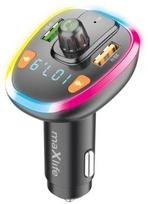 Maxlife FM transmitter MXFT-04 BT, black | 5907582340164