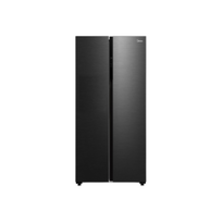 Midea Refrigerator | MDRS619FIE45 | Energy efficiency class E | Free standing | Height 177.5 cm | Side by Side | No Frost system | Fridge net capacity 271 L | Freezer net capacity 189 L | Display | 41 dB | Dark inox