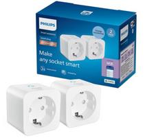 Philips Smart Smart Plug Matter Type F, 2-pack | White | 8721103164001