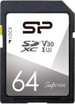 Silicon Power memory card SDXC 64GB Superior V30 | SP064GBSDXCV3V10