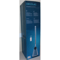 IŠPARDAVIMAS. EnergySilence 9890 Skyline Bladeless | Tower Fan | Stand Fan | 50 W | Diameter 23 cm | Number of speeds 3 | Oscillation | Timer | Remote control | Grey/White | PAŽEISTA PAKUOTĖ | 8311SO
