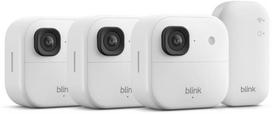 Amazon security camera Blink Outdoor 2K+ (3 Camera System), white | B0F95QGG7M