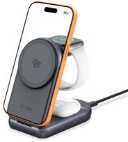 Tech-Protect wireless charger A53 3in1 25W, grey | 5906302323890