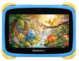 Blackview Link 1 Kids Mini WiFi6 7-inch 1024x600 HD+ 60Hz RK3562 2.0Hz 3GB+32GB 3000mAh Cam 2MP 5MP Stylus glass protector Handle Stand design Android 16 Brave Blue | BVLINK1KIDSMINI_BL_EU