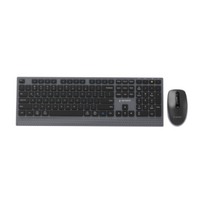 Gembird KBS-WPS-02 | Keyboard and Mouse Set | Wireless | US | Bluetooth | Black