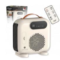 Adler LED Fan Heater with Remote Control | AD 7756 | Fan heater | 2000 W | Beige | IPX0
