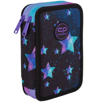 Forminis dviejų skyrių penalas su priedais CoolPack Jumper 2 Star Night | F066830