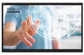 PRESTIGIO SOLUTIONS Multiboard 86-inch Light Series Gen 7, Android 14, Google EDLA, AI button, 8/128GB, 50TP, black | PSMB018L867
