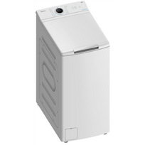 Midea | Washing Machine | MF100T70BA10/W-HR | Energy efficiency class A | Top loading | Washing capacity 7 kg | 1200 RPM | Depth 61 cm | Width 40 cm | Display | LED | Steam function | White