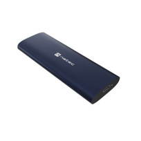 Natec | Rhino M.2 NVME Lite USB-C External, Gen 2 Steel Navy | Solid-state drive interface NVMe | NKZ-2472