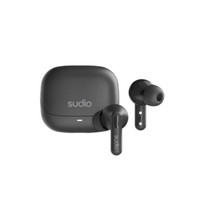 Sudio Earbuds | C8 | Bluetooth | Microphone | Black | Noise canceling | Noise reduction | Wireless | C8BLK