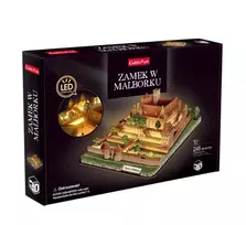 puzzle 248 3d zamek w malborku led 306-l549h