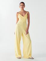 Willa Vienos dalies kostiumas 'PALMS JUMPSUIT' geltona