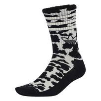 ADIDAS ORIGINALS Kojinės 'ANIMAL GRAPHIC CREW 2 PAIRS' juoda / balta