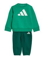 ADIDAS SPORTSWEAR Treniruočių kostiumas 'Essentials' smaragdinė spalva / žolės žalia / balta