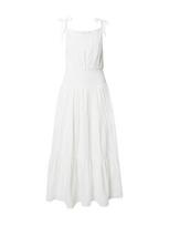 TOMMY HILFIGER Vasarinė suknelė 'Self- Strap Smock Midi' balta