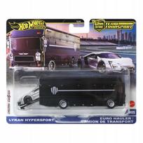 Hot Wheels Lykan Hypersport ir Euro Hauler #85 Team Transport kolekcinis modelių rinkinys